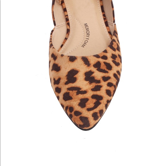 Leopard Print Flats - Picture 2 of 4